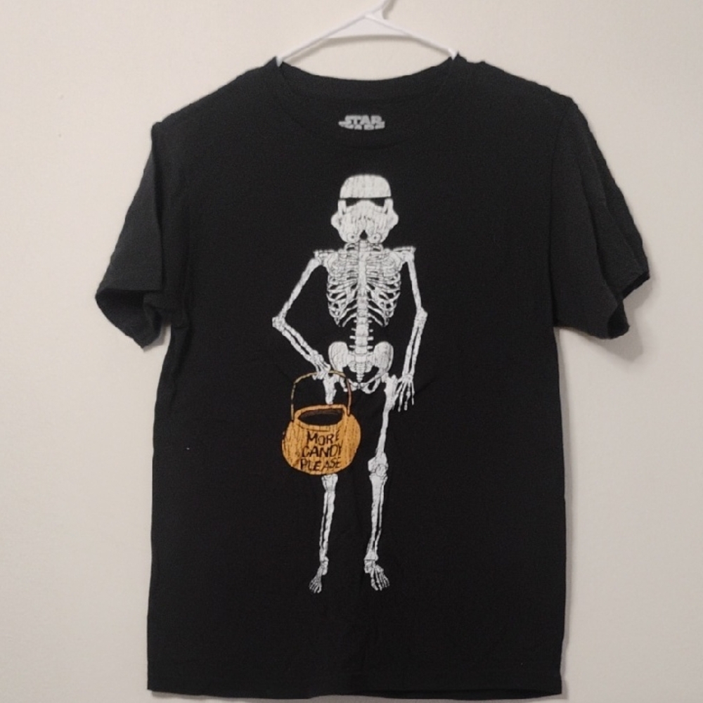 Star Wars Black Graphic Tee Boys XL
